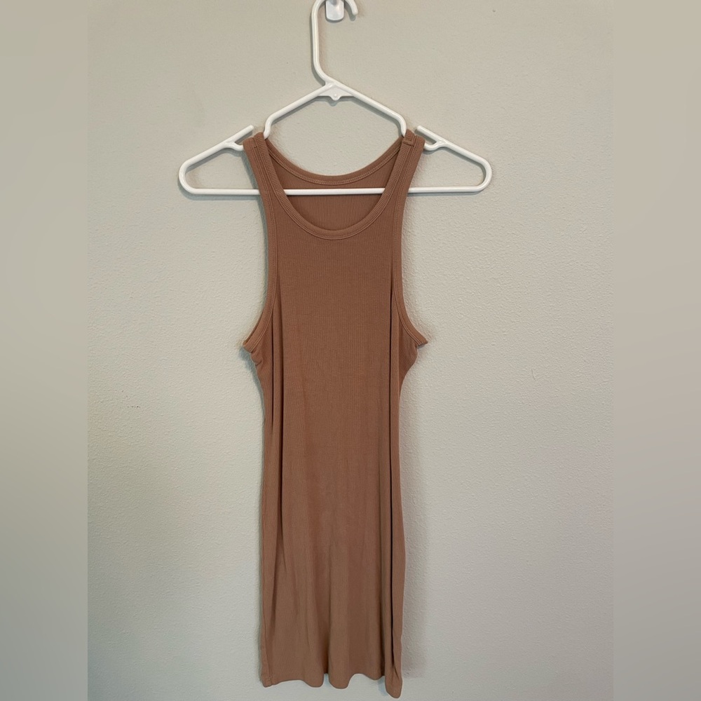 Tan Bodycon Dress